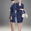 Suit Xanh Dương Dạ Len 60
