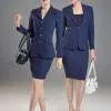 Suit Xanh Dương Dạ Len 60